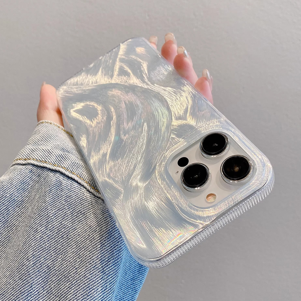 Phone Accessories Nothing - Luxury Gradient Laser Silicone Phone Case