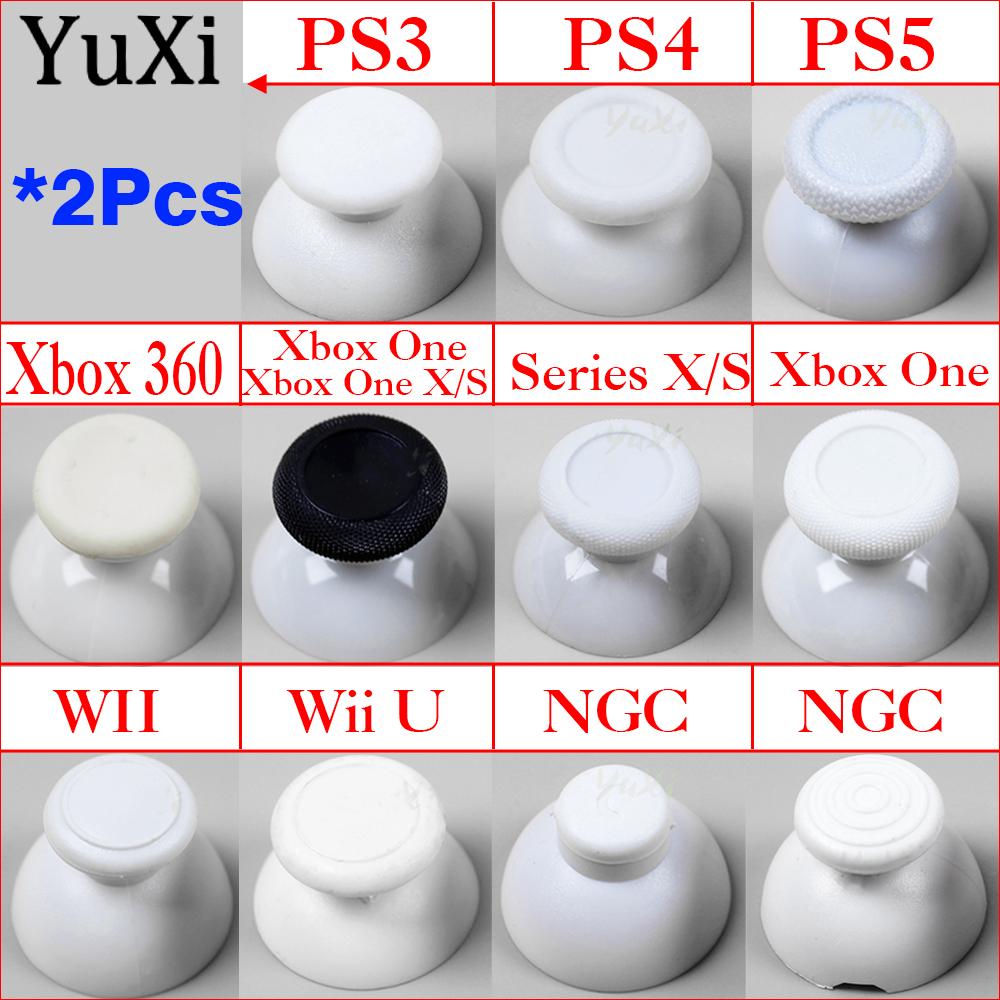 Xbox Phone Accessories - 2Pcs 3D Analog Thumbstick Cap For