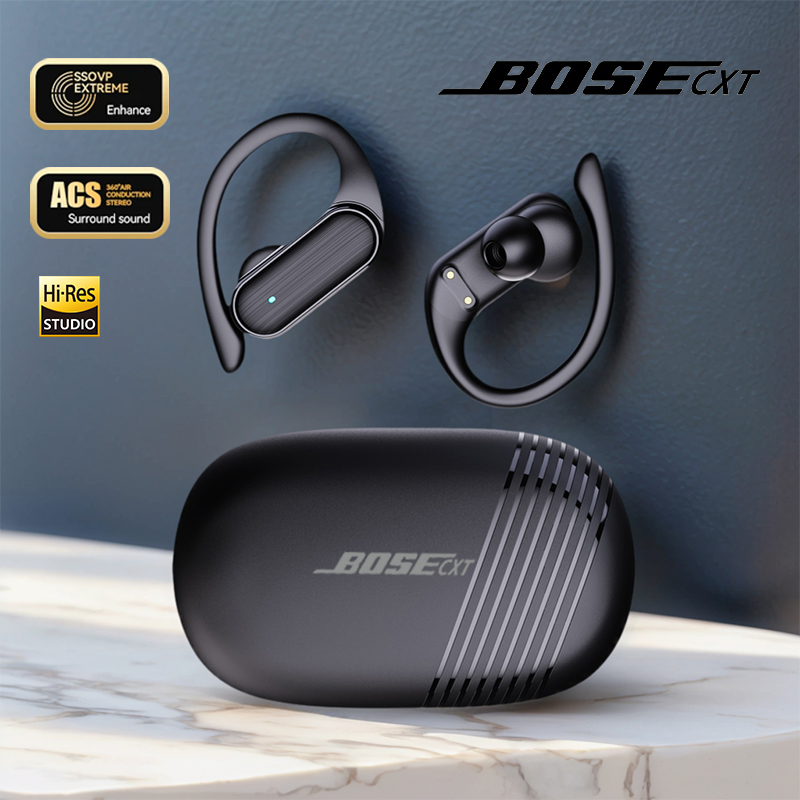 Bluetooth Earphone Tws - BOSECXT A520 Wireless Business Headphone Ear-Hook