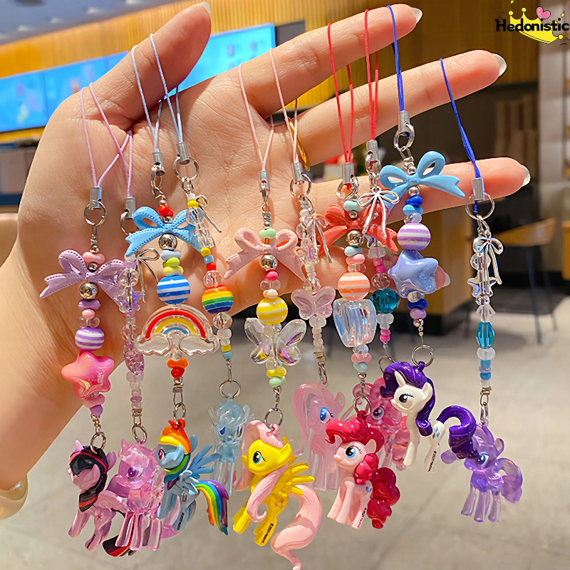 Phone Accessories Chain - Cute Mini Pony Cartoon Bead String