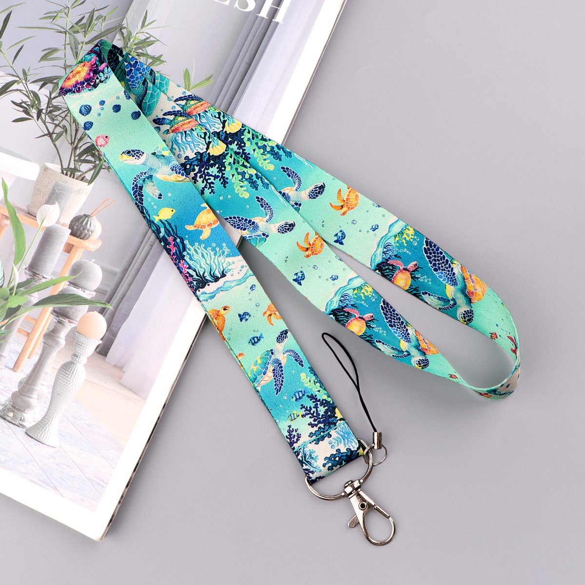 Ocean Sea Turtle Lanyards For  - Neck Hanging Phone Holder incelemesi ve fiyatı