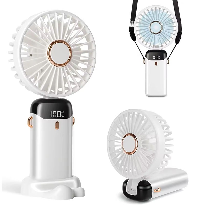 Electric Handheld Mini Fan Fol - Neck Hanging Phone Holder incelemesi ve fiyatı