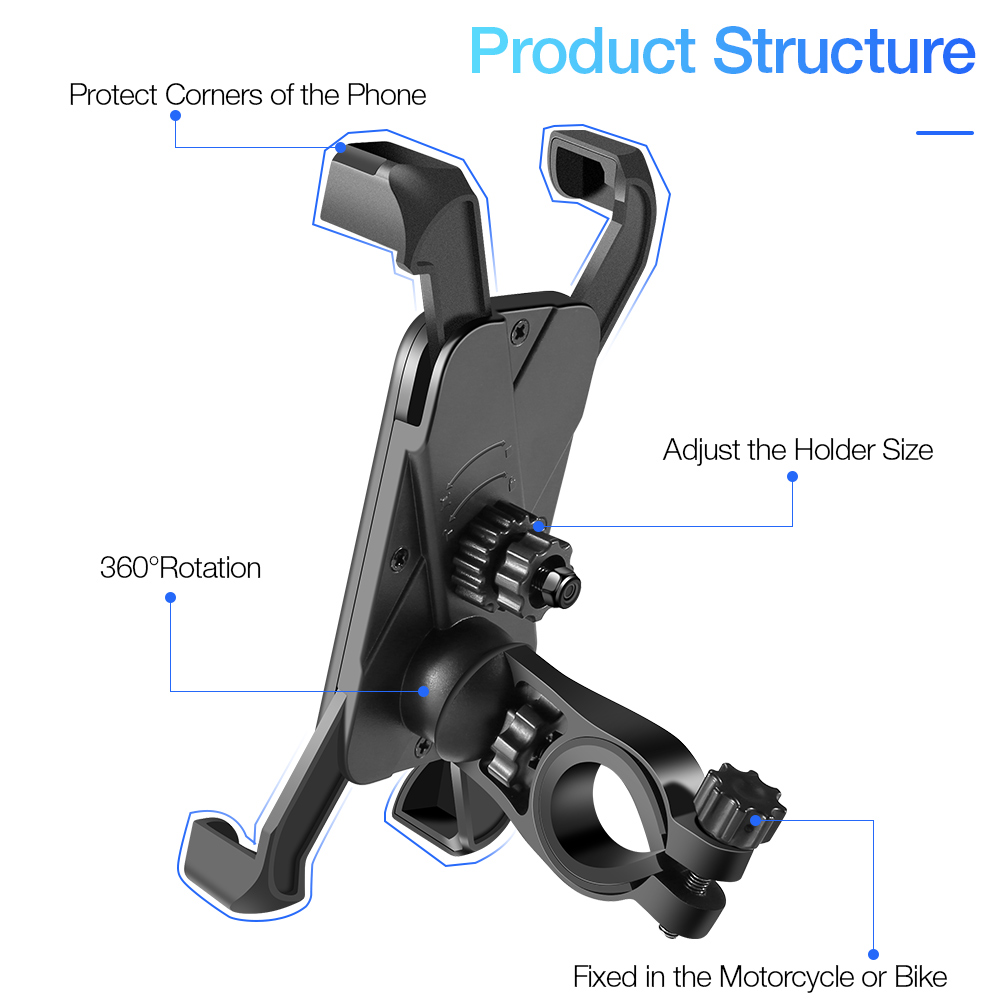 360° Adjustable Bike Phone Mou - Phone Zone Accessories & Repair Lake Charles Reviews incelemesi ve fiyatı