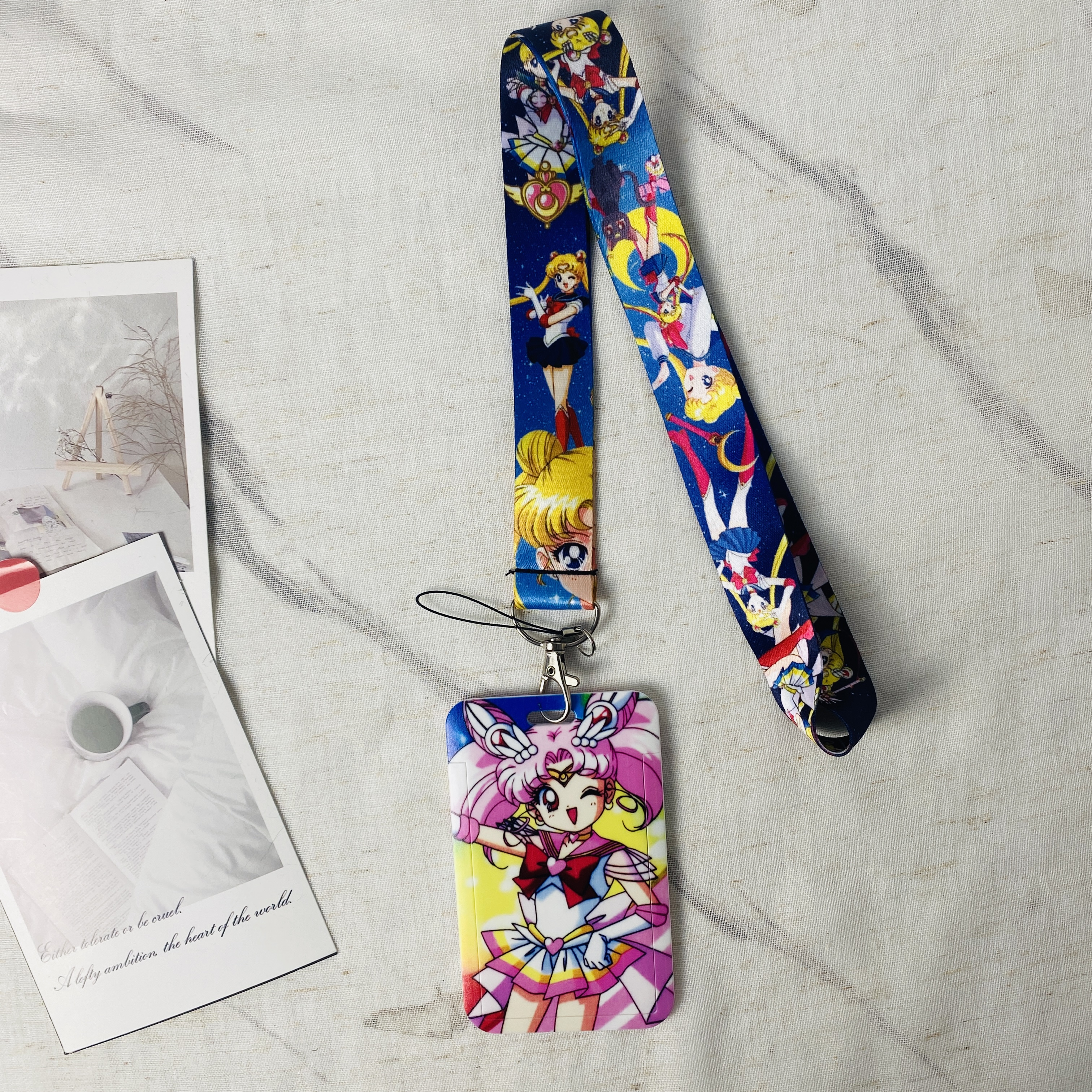 Anime Credential Badge Holder  - Neck Hanging Phone Holder incelemesi ve fiyatı