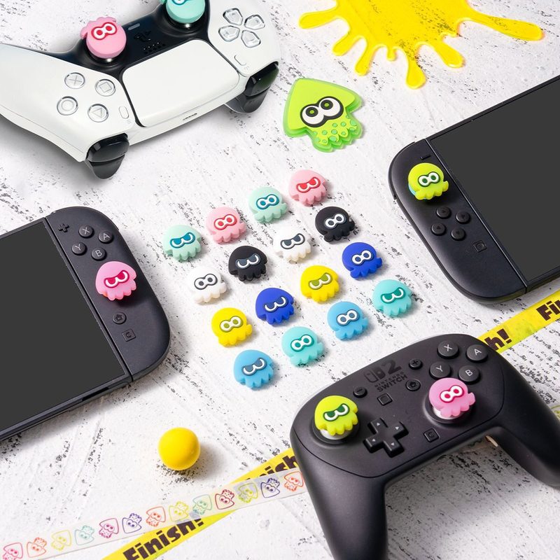 Thumb Grip Caps Splatoon Squid - Xbox Phone Accessories incelemesi ve fiyatı