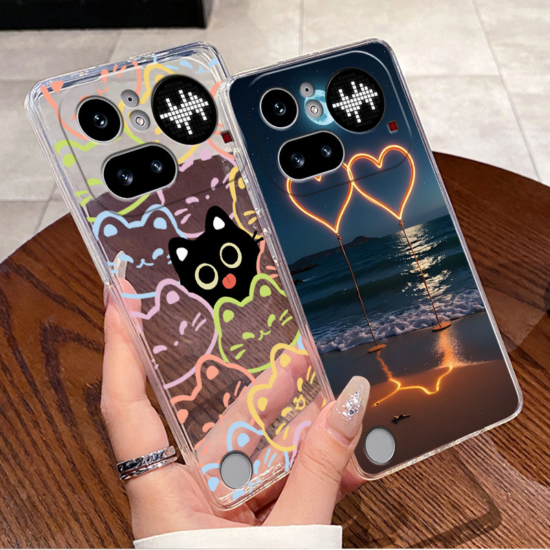 Elegant Trendy Black Love Patt - Phone Accessories Nothing incelemesi ve fiyatı