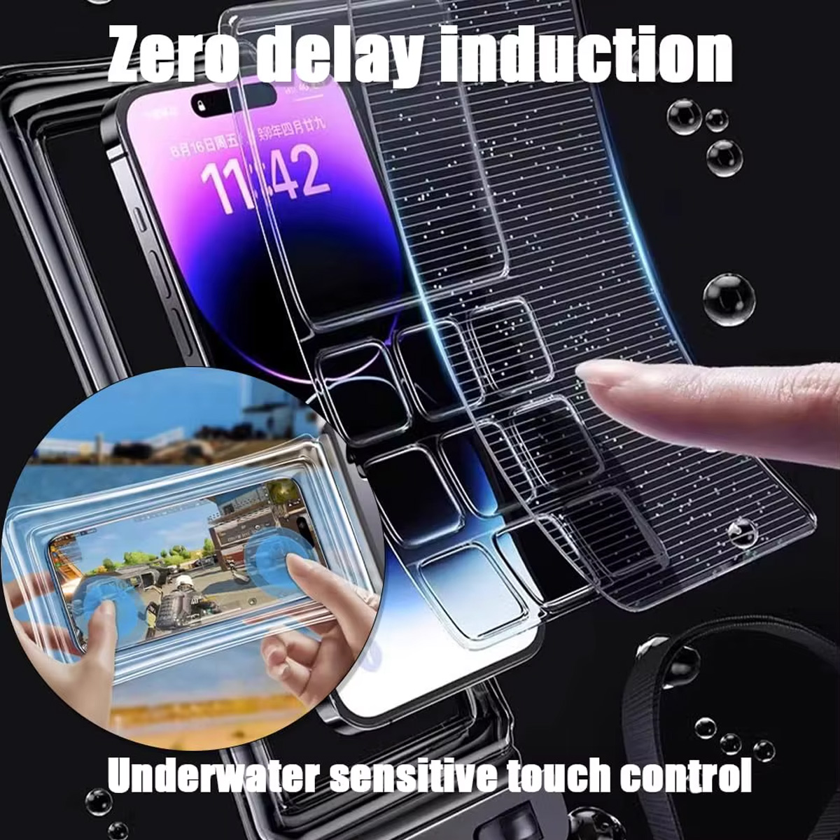 Transparent Waterproof Mobile  - Neck Hanging Phone Holder incelemesi ve fiyatı