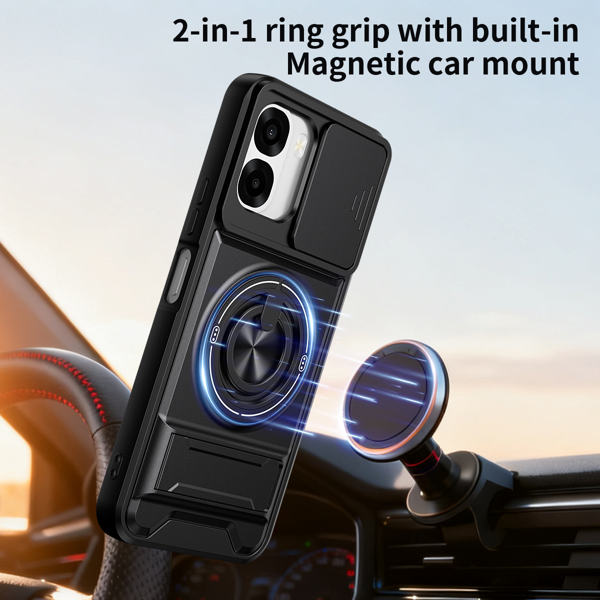 Armor Phone Case For Oppo A6x  - Phone Accessories Ring Holder incelemesi ve fiyatı