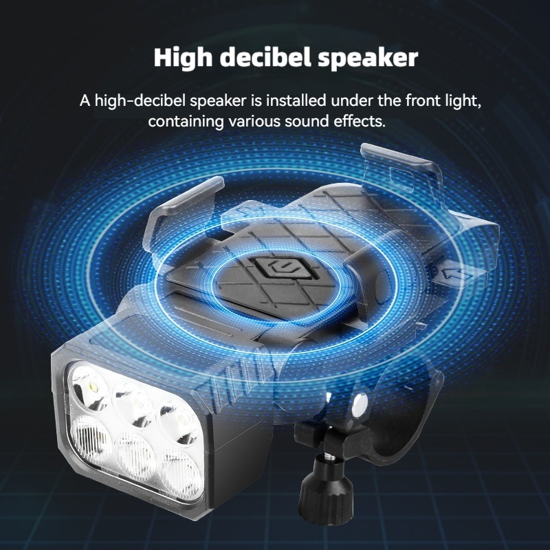 Bicycle Front Light with Horn  - Phone Zone Accessories & Repair Lake Charles Reviews incelemesi ve fiyatı