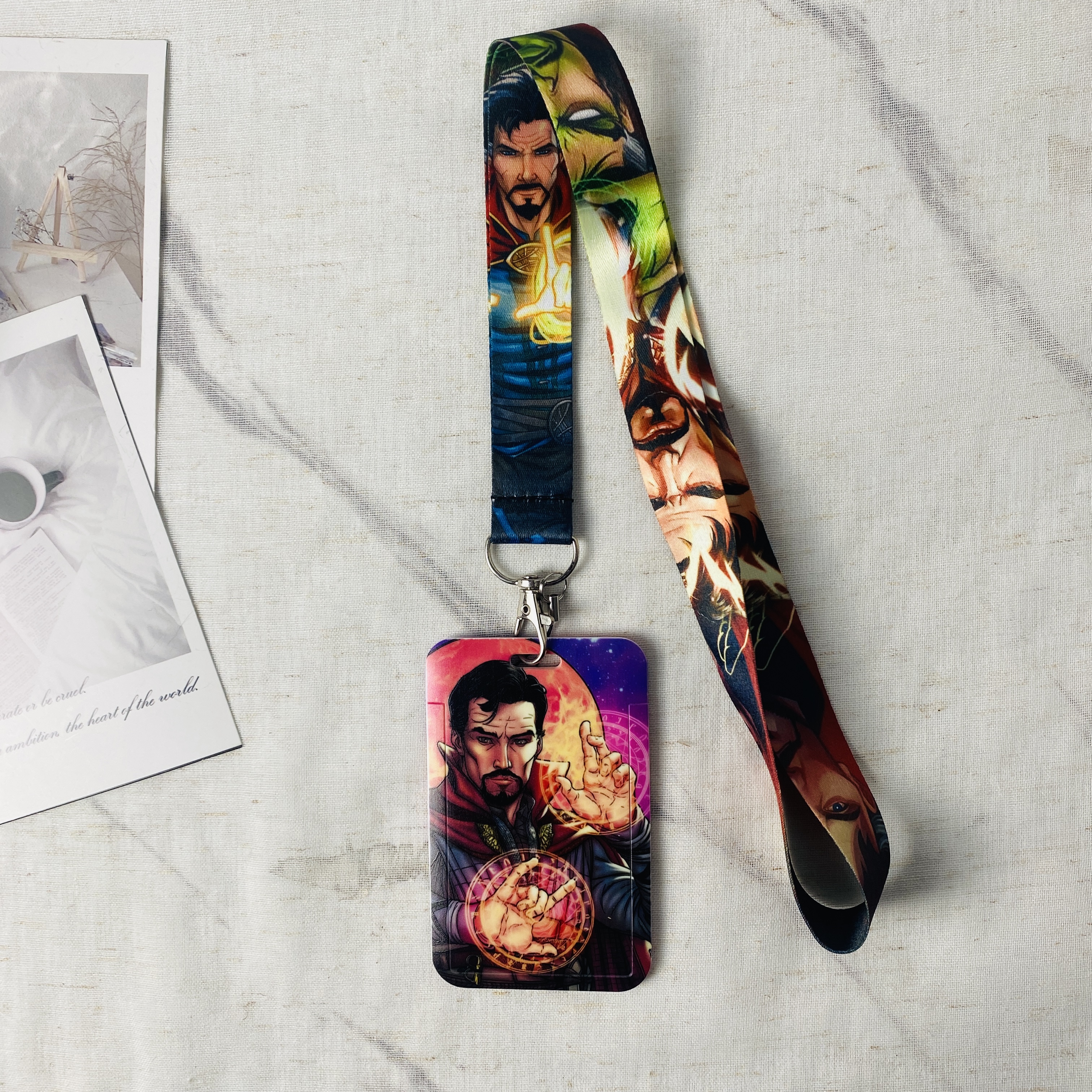 Anime Characters Card Holder   - Neck Hanging Phone Holder incelemesi ve fiyatı