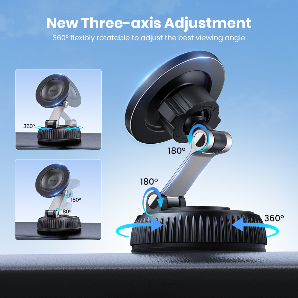 TOPK Magnetic Car Phone Mount  - Phone Accessories Holder Car incelemesi ve fiyatı