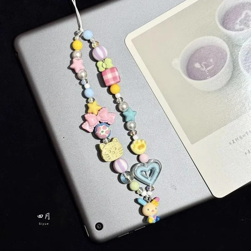 Cartoon Usahana Colorful Beadi - Phone Accessories Chain incelemesi ve fiyatı