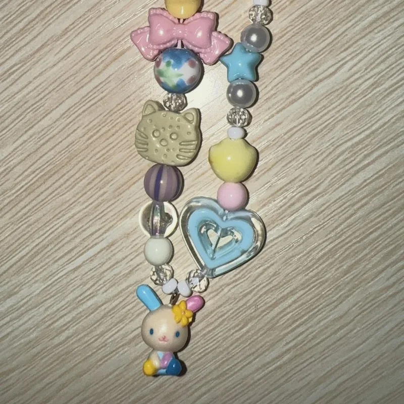 Cartoon Usahana Colorful Beadi - Phone Accessories Chain incelemesi ve fiyatı