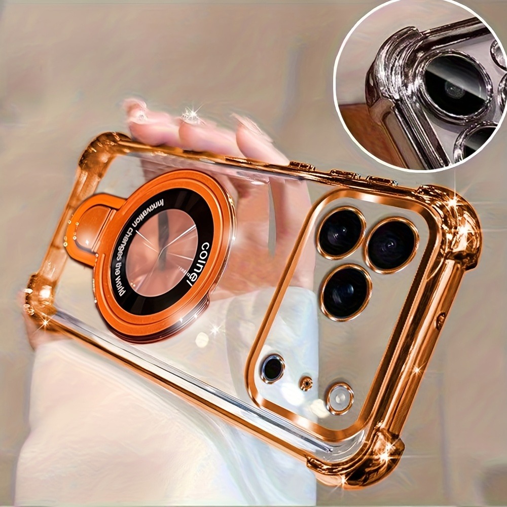 Luxury Plating Phone Case for  - Phone Accessories Ring Holder incelemesi ve fiyatı