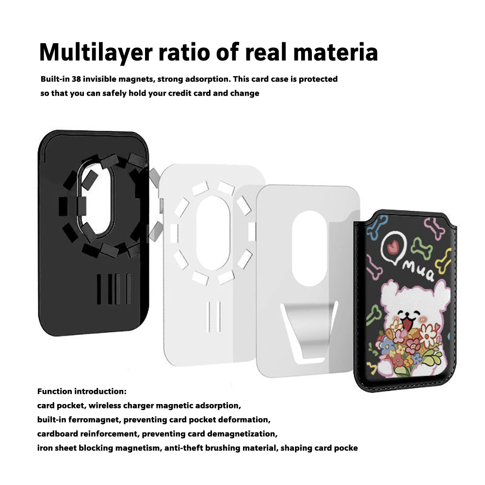 Colorful Flower Puppy Magnetic - Phone Accessories For Android incelemesi ve fiyatı