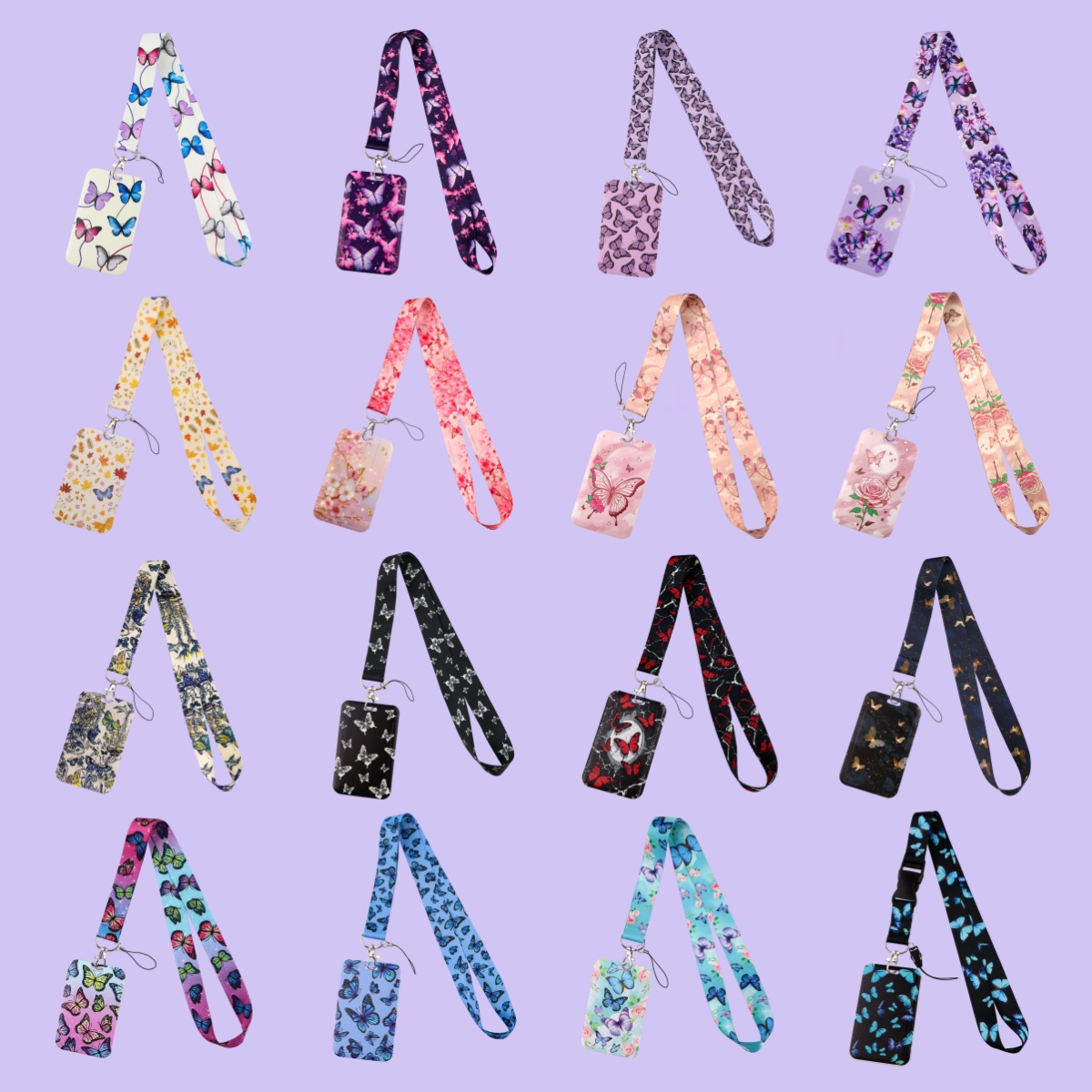 Colorful Butterfly Lanyards Fo - Neck Hanging Phone Holder incelemesi ve fiyatı