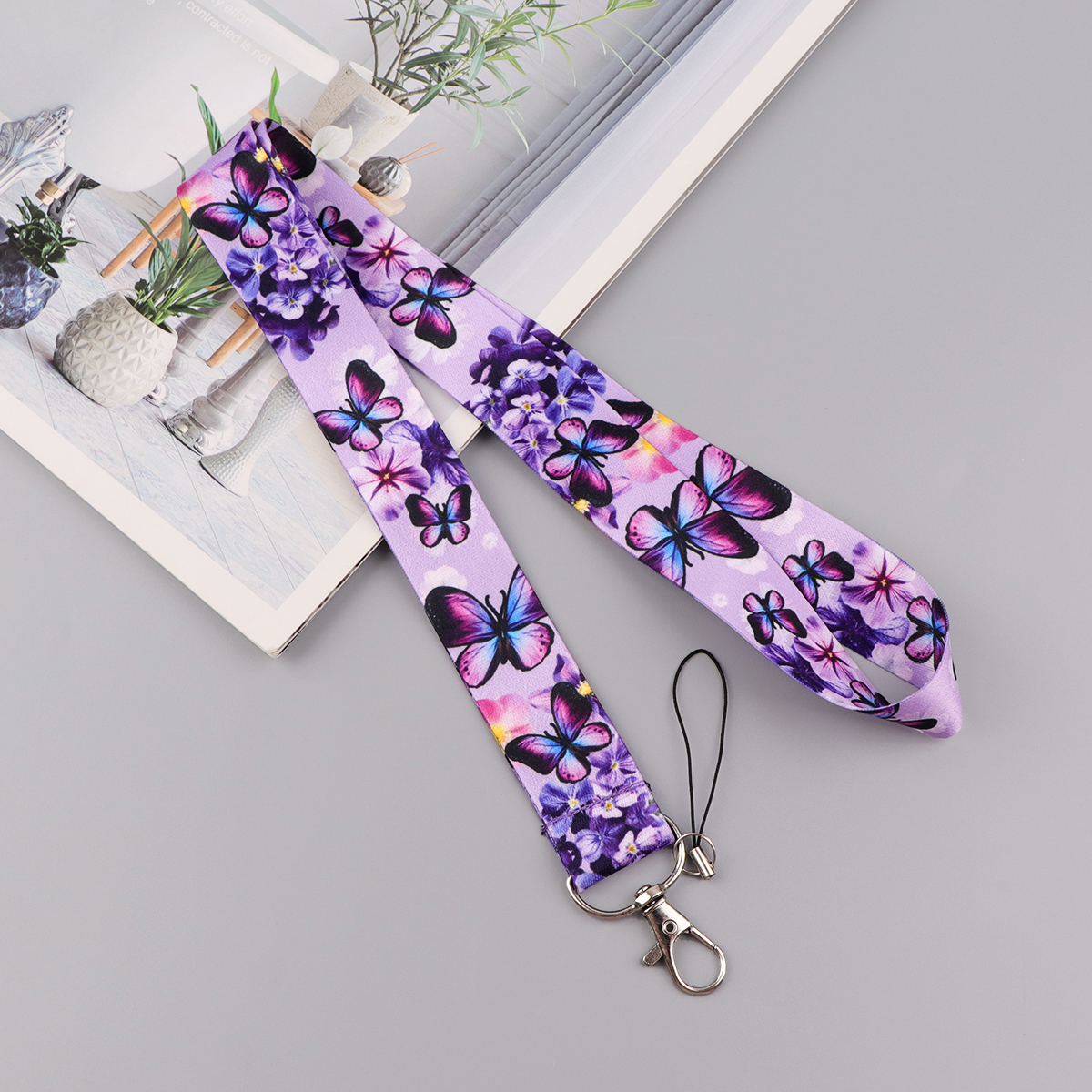Colorful Butterfly Lanyards Fo - Neck Hanging Phone Holder incelemesi ve fiyatı