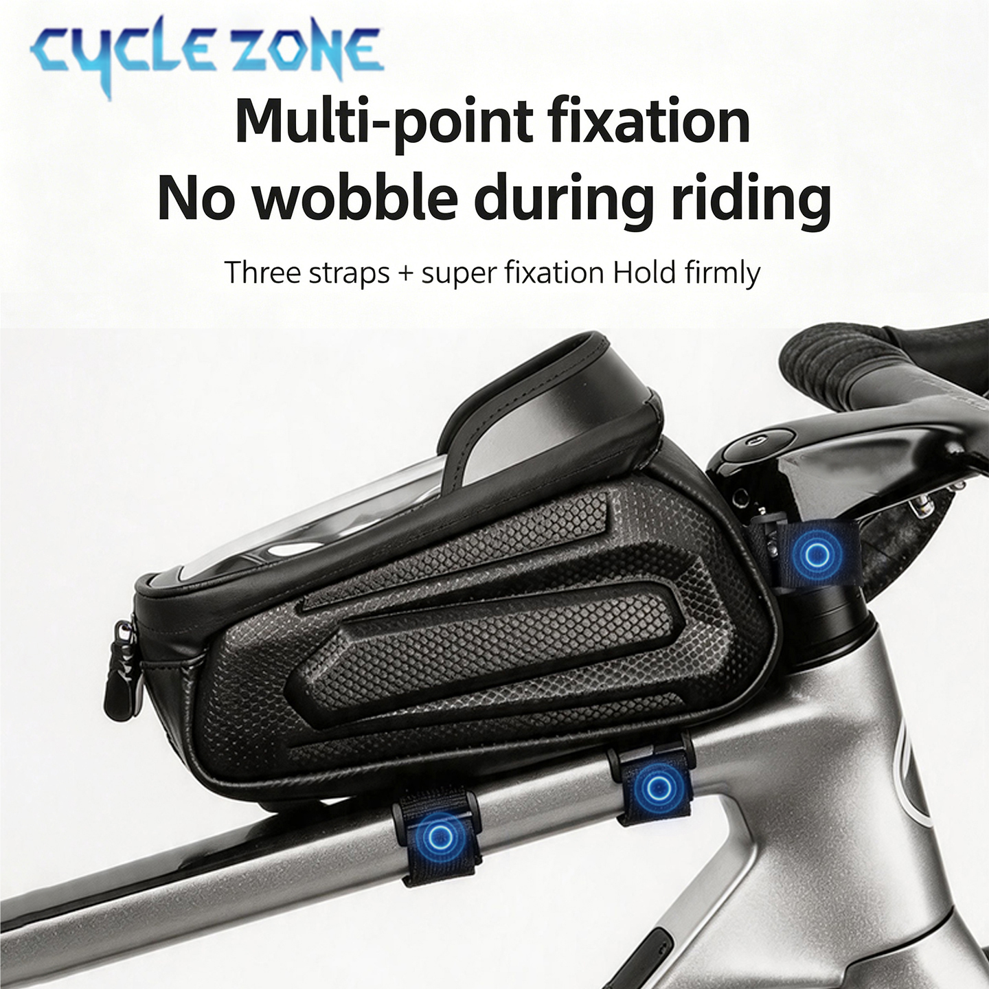 Bike Top Tube Bag Bicycle Fram - Phone Zone Accessories & Repair Lake Charles Reviews incelemesi ve fiyatı
