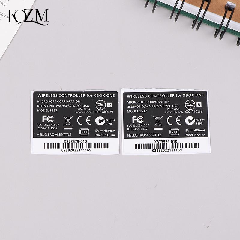 2pcs Black White Lable Seals S - Xbox Phone Accessories incelemesi ve fiyatı