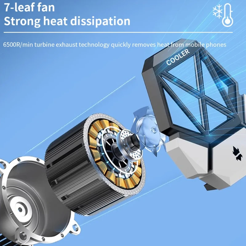 DY08 Mobile Phone Cooling Fan  - Phone Accessories For Android incelemesi ve fiyatı