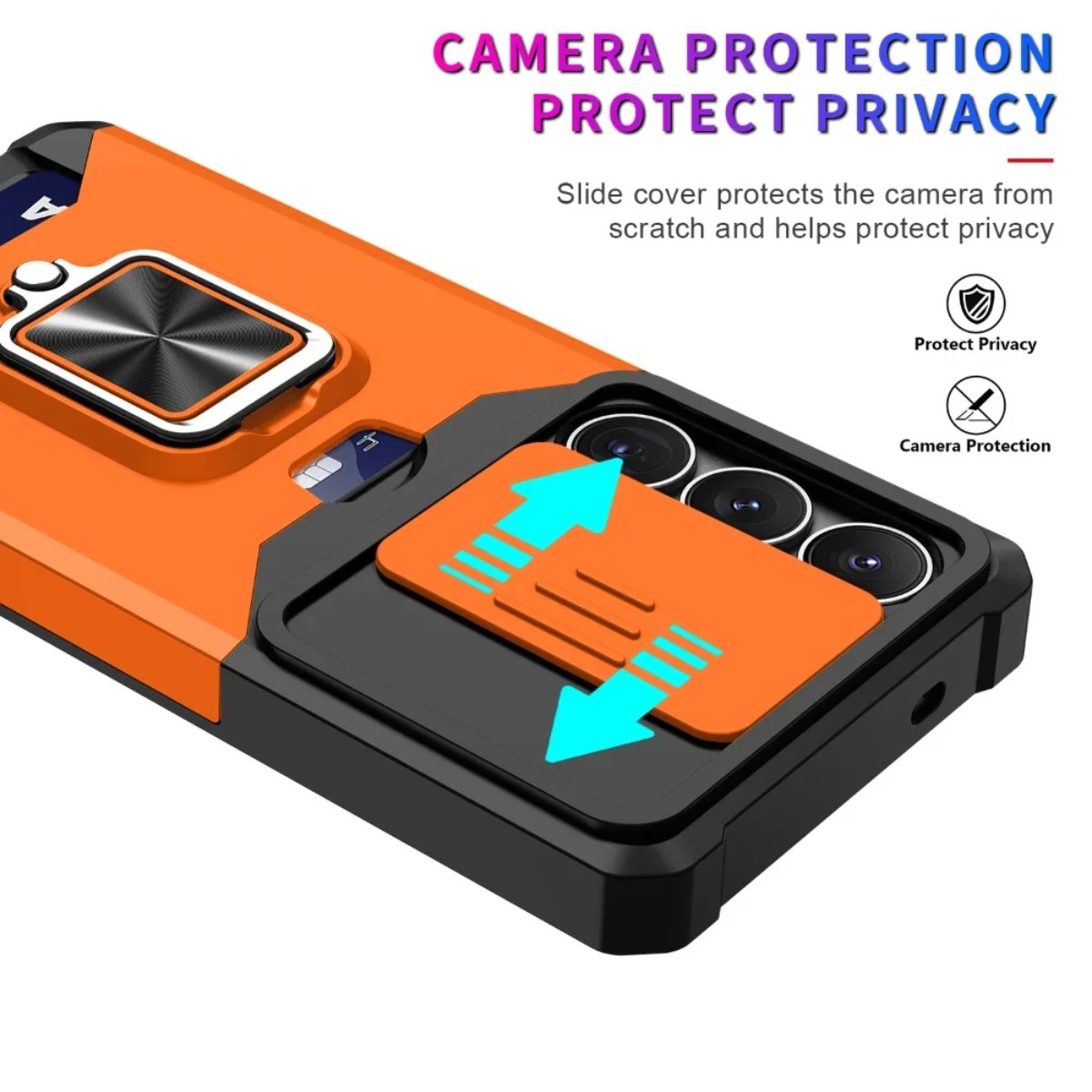 Card Slot Ring Holder Phone Ca - Phone Accessories Ring Holder incelemesi ve fiyatı