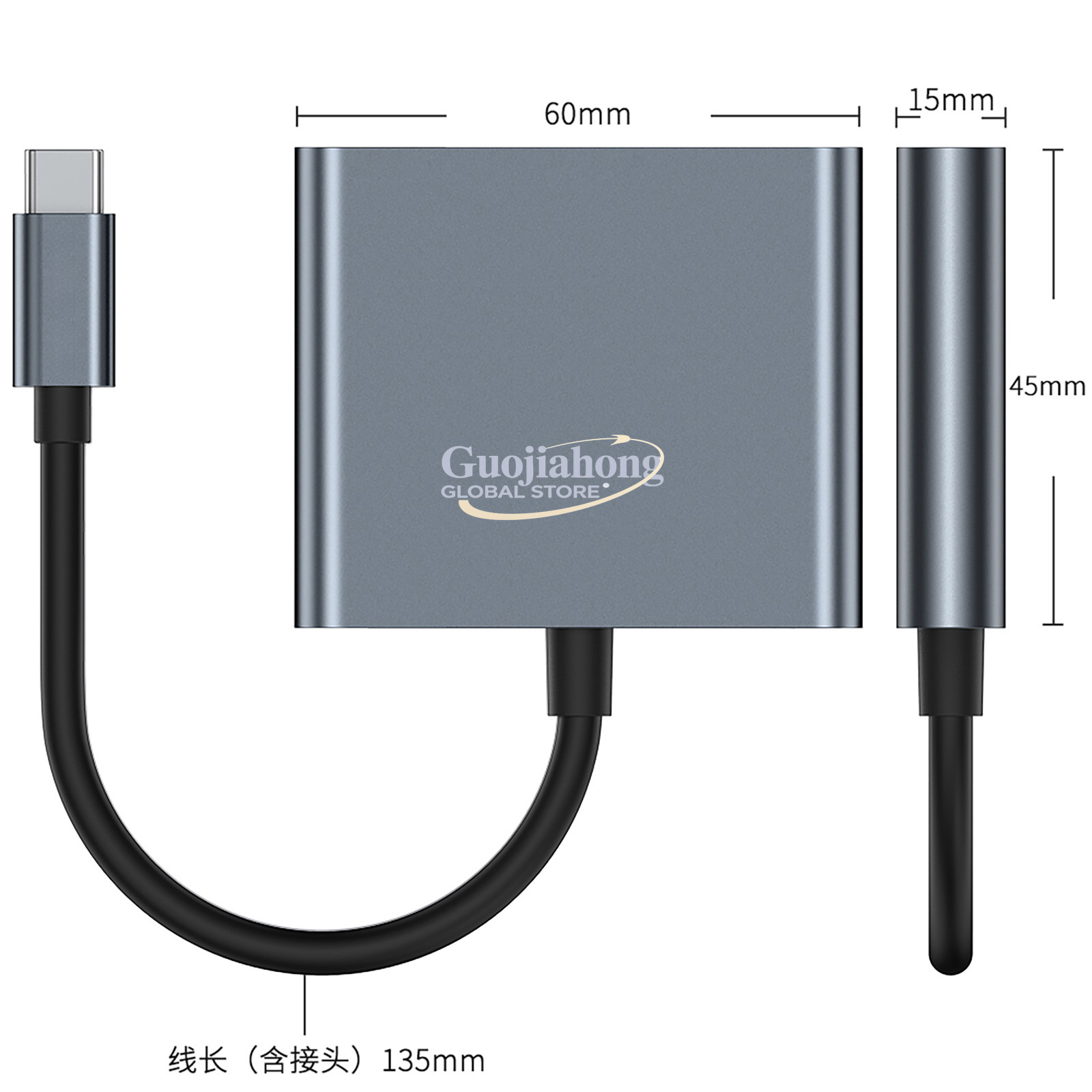 Cross-border usb-c to hd three - Usb C Hub incelemesi ve fiyatı