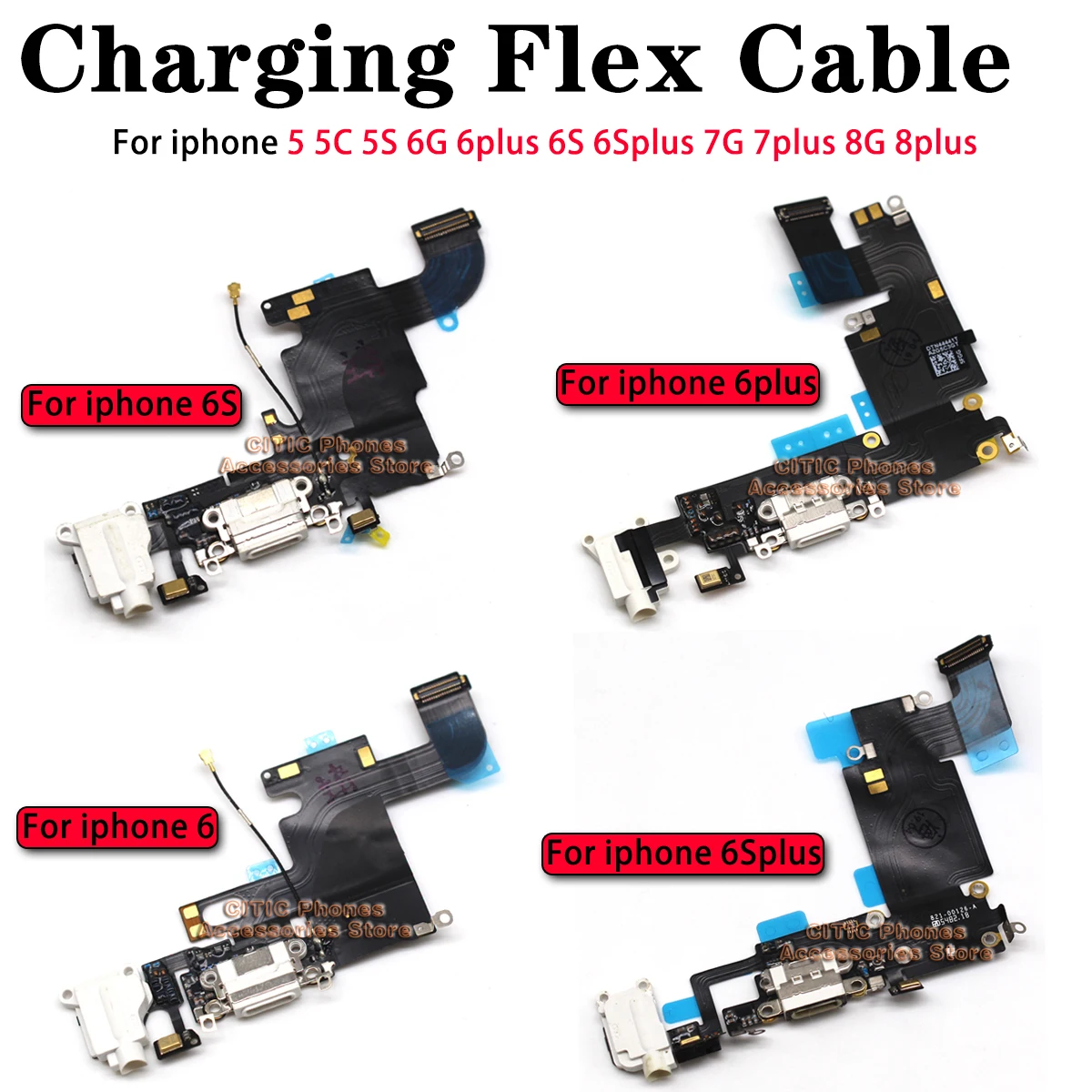 5pcs For iPhone 6 6S 7 8 Plus  - Usb C Hub incelemesi ve fiyatı