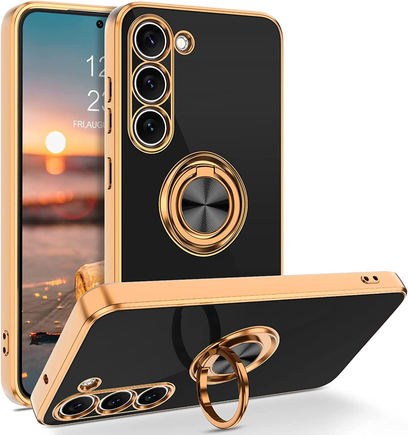Luxury Plating Magnetic 360°Ri - Phone Accessories Ring Holder incelemesi ve fiyatı