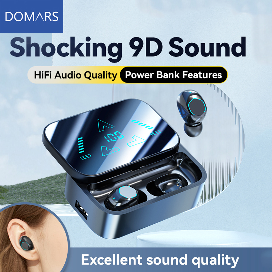 Domars TWS Wireless Bluetooth  - Bluetooth Earphone Tws incelemesi ve fiyatı