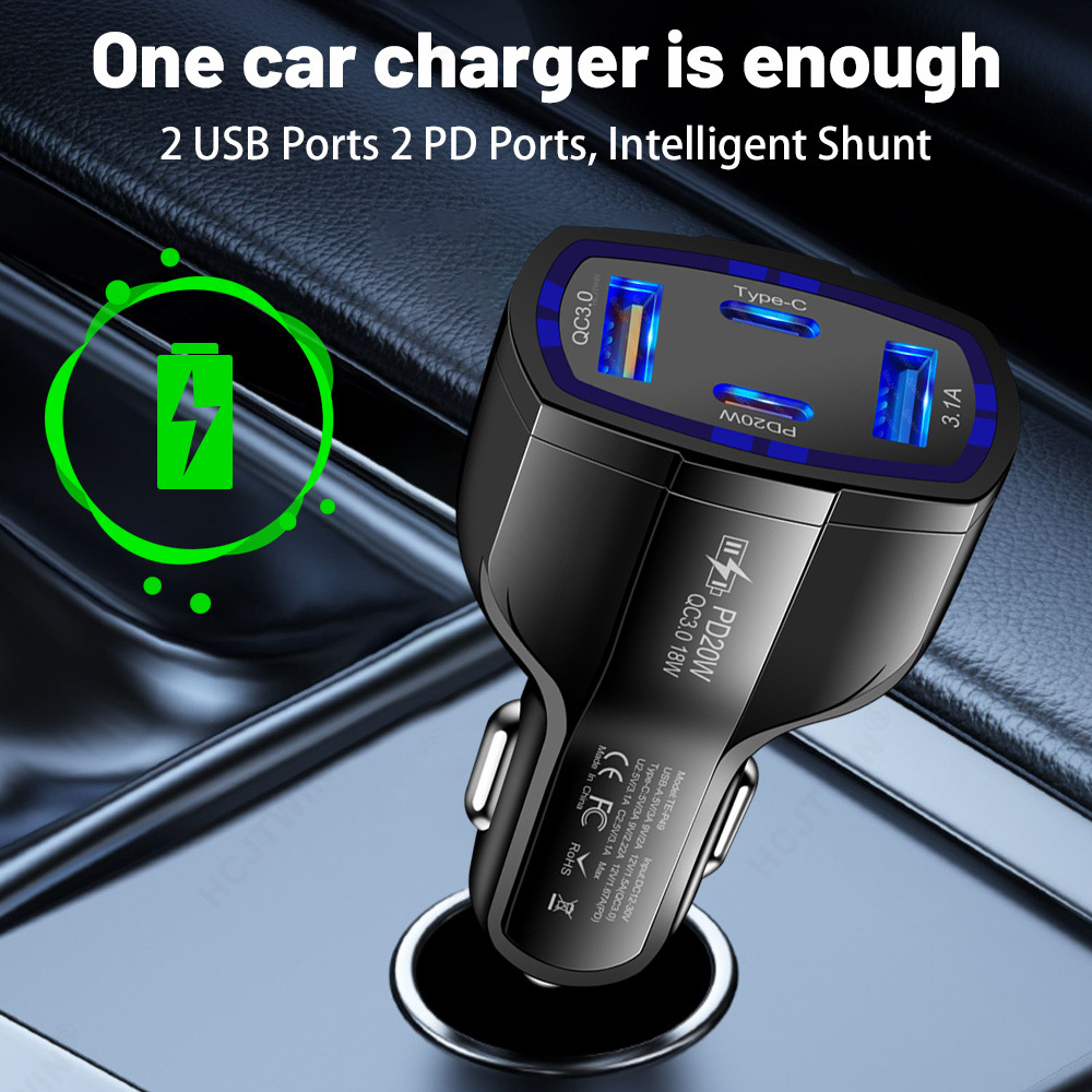 Multi Port 63W Car Charger Fas - Usb C Hub incelemesi ve fiyatı